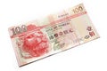 Hong Kong dollar note Royalty Free Stock Photo