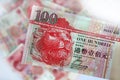 Hong Kong dollars Royalty Free Stock Photo