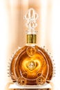 HONG KONG, February 6, 2019: Louis XIII is cognac with tribute to King Louis XIII of France, the reigning monarch when the Remy Royalty Free Stock Photo