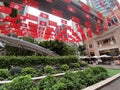 Hong Kong Flag Wanchai Lee Tung Wedding Card Street Road Couple Sculpture Outdoor Red China Flags National Day Promenade Boulevard