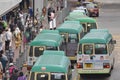 Hong Kong Green mini bus