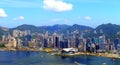 Hong kong harbor view