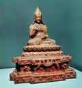 Hong Kong Heritage Museum Ancient Ming Tsongkhapa Dunhuang Bodhisattva Avalokitesvara Bronze Buddha Ritual Figure Sculpture