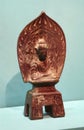 Hong Kong Heritage Museum Ancient Tang Dunhuang Bodhisattva Avalokitesvara Bronze Buddha Figure Sculpture Antique Chinese Arts