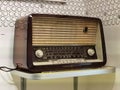 Hong Kong History Museum Antique Loewe OPTA Radio Rheinperle Tube Volumn AM FM Dial Audio Sound Home Entertainment Electronics