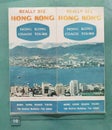 Hong Kong History Museum Vintage HK Coach Tours Catalogue Color Booklet Map Antique HongKong Old Color Photo Prints