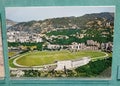 Hong Kong History Museum Vintage Jockey Club Postcard Antique Happy Valley Horse Racing Track Racetracks Old HK Color Photo