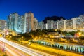 Hong Kong Housing landscape under Lion Rock Royalty Free Stock Photo