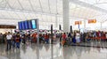 Hong kong international airport check in counters