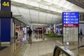 Hong Kong Airport Departure Gates Royalty Free Stock Photo