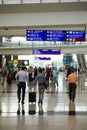 Hong Kong International Airport interior Royalty Free Stock Photo