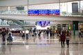 Hong Kong International Airport interior Royalty Free Stock Photo