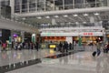 Hong Kong International Airport interior in Chep Lap Kok, Hong Kong Royalty Free Stock Photo