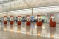 Hong Kong International Airport interior Royalty Free Stock Photo