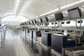 Hong Kong International Airport interior Royalty Free Stock Photo