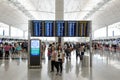 Hong Kong International Airport interior Royalty Free Stock Photo