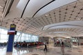 Hong Kong International Airport Midfield Concourse Royalty Free Stock Photo