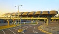 Hong kong international airport terminal 2 ground transportation facility Royalty Free Stock Photo