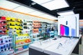 Hong Kong - January 9, 2018 :Electronic shop in city gate outlet