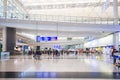 Hong Kong - January 9, 2018 :Modern interiors building inside Ho Royalty Free Stock Photo