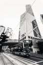 The three of the most recognisable sky scrappers in Hong Kong. Royalty Free Stock Photo