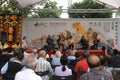 People Playing Chinese Classic Music Instruments in Hong Kong in an Event
