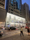 Hong Kong Kowloon Tsim Sha Tsui Apple Store Harbour City TST City Flagship Store Architecture Ambience Lighting Exterior Retail