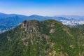 Hong Kong lion rock mountain Royalty Free Stock Photo