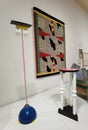 Hong Kong M Museum Designer Furniture Nathalie Du Pasquier Memphis Milano Bombay Side Table Lamp Carpet Design Fixture