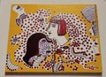 Hong Kong M Plus Museum Yayoi Kusama Eyes Girls Painting Illustration Fine Art Graphic Design Polka Dots Eye Woman Faces Drawing