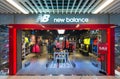 New Balance store in iSquare mall, Hong Kong Royalty Free Stock Photo