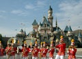 Hong Kong: Marching Band at Disneyland Royalty Free Stock Photo