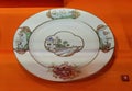 Hong Kong Maritime Museum Antique Soup Plate Gilt Decoration Fort St George Madras India Porcelain China Ceramic Utensil