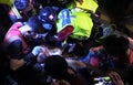 Hong Kong medical staff rescue the injured