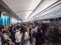 Hong Kong MTR Admiralty new terminal station of East Rail Line