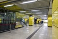 Hong Kong MTR Wong Chuk Hang Station Royalty Free Stock Photo