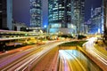 Hong Kong at night Royalty Free Stock Photo