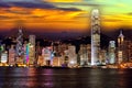 Hong kong at night