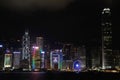 Hong Kong Night time in Central