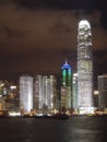 Hong kong nightline Royalty Free Stock Photo