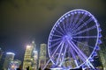 The Hong Kong Observation Wheel Royalty Free Stock Photo