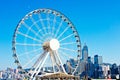 Hong Kong Observation Wheel at day Royalty Free Stock Photo