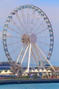 The hong kong observation wheel Royalty Free Stock Photo