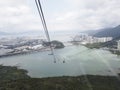 Beautiful cityscape of Hong Kong