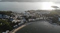 Hong kong outlying island peng chau aerial view