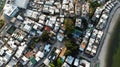 Hong kong outlying island peng chau aerial view