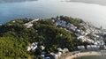 Hong kong outlying island peng chau aerial view