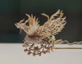 Hong Kong Palace Museum Antique Liao Phoenix Hairpin Ornaments Jewelry Arts Silver Birds Hair Pin Design Art Deco