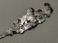 Hong Kong Palace Museum Antique Song Dynasty Lion Silver Hairpin Wardrobe Ornament Accessory Design Art Decoration