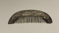 Hong Kong Palace Museum Antique Song Dynasty Silver Comb Wardrobe Ornament Accessory Design Art Decoration